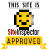 This site is siteinspector approved