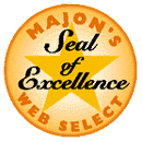 Majon's seal of excellance award